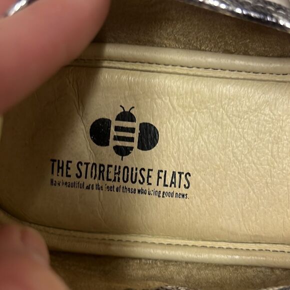 Tinsel Twinkle Storehouse Flats Size 8 BIN 16 - Picture 11 of 11